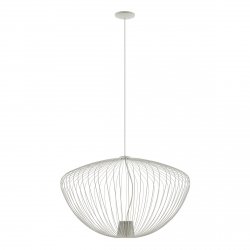 Nowoczesna Lampa Wisząca w Stylu Loft Szara PUMPKIN L SILK GRAY 11251 NOWOVORSKI