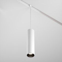 Ścieżka świetlna lampa szynowa lampa wisząca LED aluminium biały Focus LED Maytoni TR041-4-12WTW-DD-W