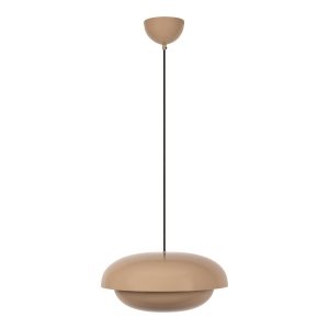 Lampa Sufitowa Wisząca YOUNES Lucide 65404/40/41  – Rustykalny Beżowy Klosz E27