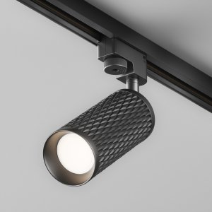  Lampa szynowa minimalistyczna nowoczesna regulowana aluminium czarna Focus Design MAYTONI TR011-1-GU10-B