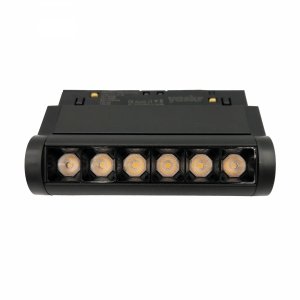 Lampa Liniowa Punktowa Obrotowa Rotater 6W Magnet LineTLV-11-06 Yaskr czarny LED 3000K