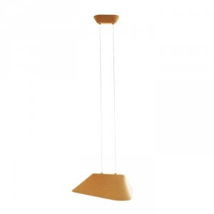 Nowoczesna Lampa Wisząca Żółta CARBON P0569 MAXLIGHT