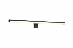 Lampa ścienna kinkiet LED czarny nad lustro listwa minimalistyczny IP44 LINO 284116032 TRIO