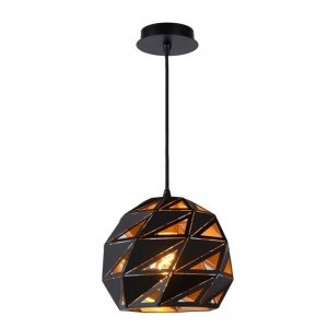 Nowoczesna Lampa Wisząca Czarna Kopuła MALUNGA 21415/25/30 LUCIDE