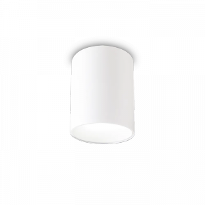 Biała Lampa Sufitowa Downlight Tuba NITRO ROUND 205991 IDEAL LUX