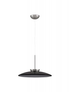 Lampa wisząca szary szklany klosz HUANUCO LE44838 Luces Exlusivas