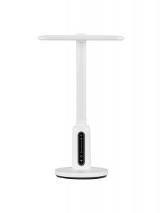 Lampka biurkowa stołowa aluminiowa biała LED minimalistyczna uniwersalna możliwość ściemniania regulowana CENZIRA LE45412 Luces Exclusivas