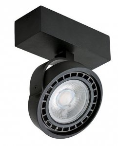 LAMPA TECHNICZNA AZZARDO JERRY 1 BLACK 12V