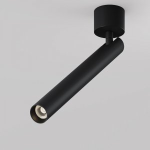  Lampa sufitowa plafon spot minimalistyczna klasyczna LED regulowa tuba aluminium czarna Focus T MAYTONI C141CL-L300-6W3K-B