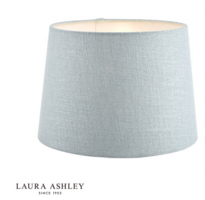Klosz abażur 25cm LAURA ASHLEY Bacall Linen Blue DAR LIGHTING LA3730033-Q (Abażur- Bez Podstawy)
