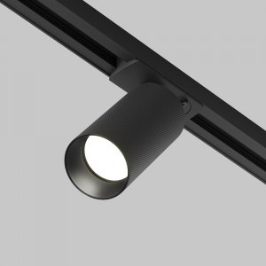 Ścieżka świetlna lampa szynowa nowoczesna regulowana tuba aluminium czarna Artisan MAYTONI TR089-1-GU10-BB