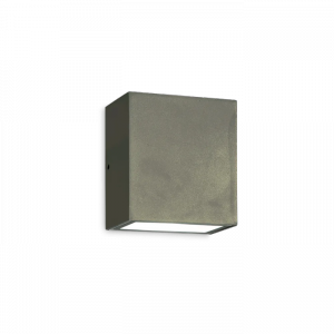 Nowoczesny Kinkiet Ścienny Antracytowy Ogrodowy 4000K ARGO 268293 IDEAL LUX