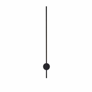Kinkiet do łazienki Chloe Yaskr LED 3000K  czarny IP44 WL0107-BK