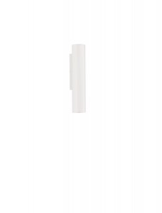 Kinkiet zewnętrzny LED aluminiowy biały tuba minimalistyczny nowoczesny podświetlający elewację IP65 TERVONA LE75233 Luces Exclusivas