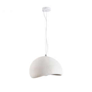 Dekoracyjna nowoczesna biała lampa wisząca designerski styl STONE DN426-400