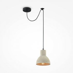 Lampa wisząca designerska uniwersalna szara regulacja wysokości Broni MAYTONI T434-PL-01-GR