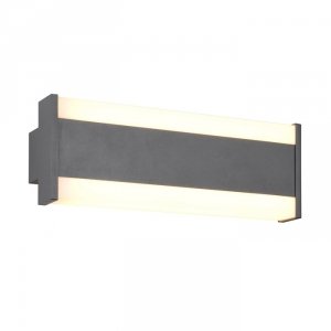Antracytowy Kinkiet Ścienny Zewnętrzny LED DAWSON 246360142 TRIO