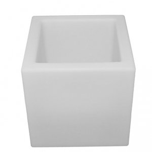 Lampa ogrodowa LED świecąca donica 40cm zmiana kolorów na pilota FLOWER ES-FL008 Step Into Design