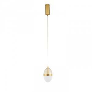 Nowoczesna Złota Lampa Wisząca LED ARENA LE44330 LUCES EXCLUSIVAS