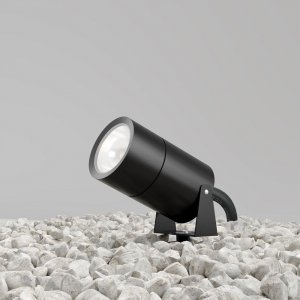 Nowoczesne oświetlenie zewnętrzne LED aluminium grafit regulowana tuba Bern MAYTONI O050FL-L15GF3K