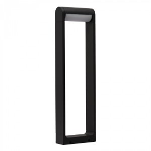 Zewnętrzna lampa ogrodowa stojąca LED  czarny słupek 60cm Azzardo FRAME 60 AZ6762 12W 3000K