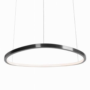 Lampa wisząca Maxlight Cayenne P0662D 80cm Brushed Black LED 43W