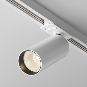 Lampa szynowa minimalistyczna nowoczesna regulowana aluminium biała FOCUS LED MAYTONI TR021-1-12W3K-W-D-W