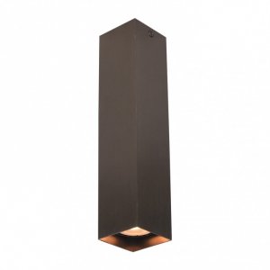 Nowoczesny Plafon Sufitowy Brązowa Tuba Metalowa ANDER CLN-28394-L-BRO ITALUX