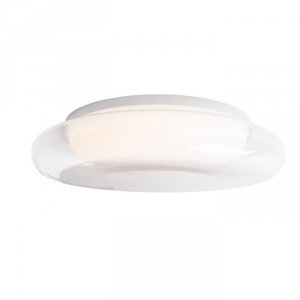 Nowoczesny Minimalistyczny Plafon Sufitowy Biały LED DUO C0234 MAXLIGHT