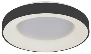 LAMPA PLAFON DESIGN ITALUX GIULIA5304-850RC-BK-4 CZARNA NOWOCZESNA