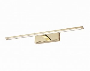 ZŁOTY KINKIET ŁAZNIENKOWY NAD LUSTRO IP44 LED ISLA LIGHT PRESTIGE GS-LWB-20W GOLD GS-LWB-20W/3 GOLD