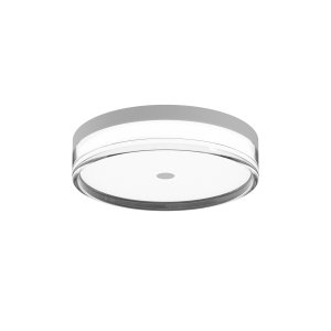 Nowoczesny Plafon Sufitowy okrągły LED Biały Molino Italux PLF-64536-S-WH