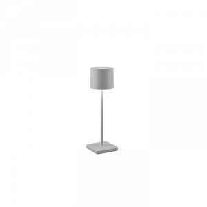 Lampka Stołowa Przenośna Akumulatorowa Szara LED FERNANDEZ R54096177 RL