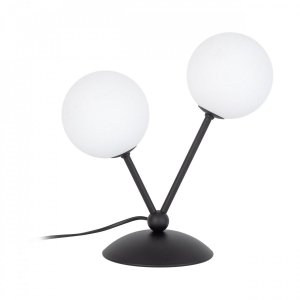 Nowoczesna Czarna Lampa Stołowa Kule Szklane FAIRY 5435 TK-LIGHTING