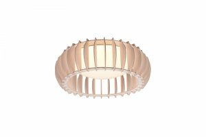 Nowoczesna Dekoracyjna Lampa Sufitowa Plafon LED Naturalne Drewno MONTE R62171130 RL