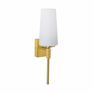 Kinkiet VINCENZA 1245 Mosiądz | Elegancka Lampa Ścienna Zuma Line Premium