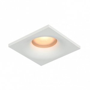 Nowoczesna  Kwadratowa Biała Oprawa Podtynkowa IP44 NARU DL-61903-IP44-WH ITALUX