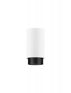 Minimalistyczna lampa sufitowa plafon aluminiowa biała tuba klasyczna uniwersalna możliwość ściemniania TORVILA LE45620 Luces Exclusivas