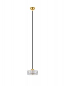 Biało Złota Nowoczesna Lampa Wisząca LED ESPINAR LE44497 Luces Exclusivas