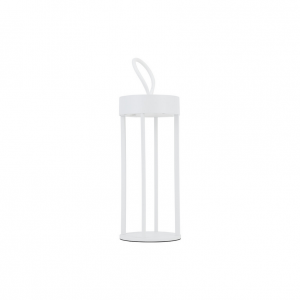 Zewnętrzna nowoczesna lampa przenośna stojąca ogrodowa NALA LED WHITE 11537 Nowodvorski Lighting