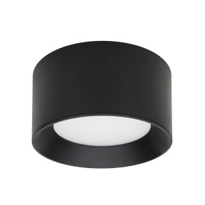 Nowoczesna zewnętrzna oprawa sufitowa natynkowa okrągła czarna IP44 Sirius WG-606A/BJ-WW/MULTI ITALUX