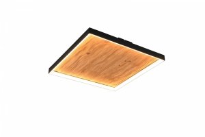 Lampa sufitowa plafon LED drewniana kwadratowa klasyczna nowoczesna ściemnialna KALEA 655510130 Trio
