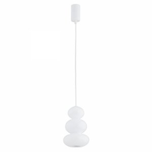 Designerska lampa wisząca japadni białe klosze ORLANDO PLUS 8824