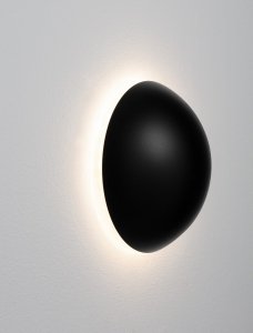 Czarny okrągły kinkiet ścienny led 9W MOXOS LE44372 Luces Exlusivas