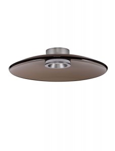 Oprawa sufitowa plafon brązowy szklany klosz HUANUCO LE44837 Luces Exlusivas