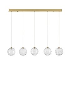 Lampa wisząca wielopunktowa LED ściemnialna okrągłe szklane designerskie kule 14,6cm nowoczesna ALBORA LE45746 Luces Exclusivas