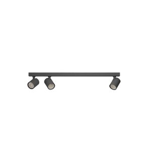 Lampa sufitowa reflektorki czarna EXO 3 LINE 70 Azzardo AZ6650