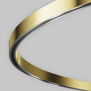 Natynkowy/zwieszany szynoprzewód do systemu magnetycznego aluminium mosiądz okrągły Busbar trunkings Flarity MAYTONI TRX154-R-D800-BS