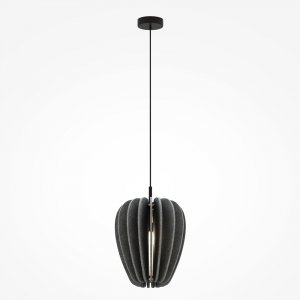  Lampa wisząca designerska nowoczesna aluminium czarna nad stół do jadalni do salonu ozdobna Cambio MAYTONI MOD398PL-01GR