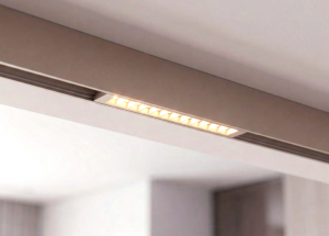 Beżowa oprawa liniowa LED do systemu szynowego magnetycznego Azzardo BETA KIRA 230V TRACK MAGNETIC 9W 4000K AZ7370